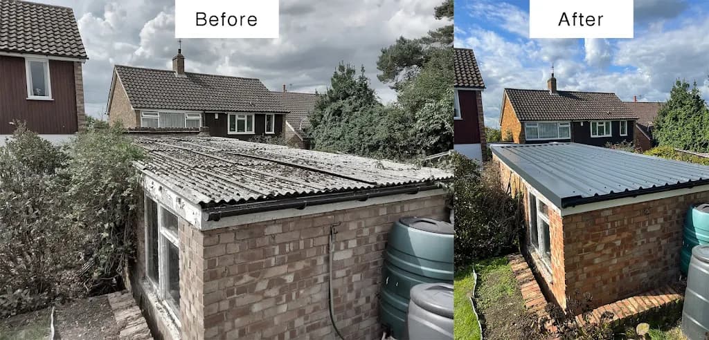 Garage Roof Removal & Dismantle in Preston